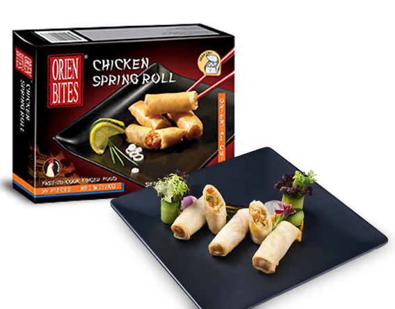 Spring rolls chicken (50pcs) Orien Bites 1kg