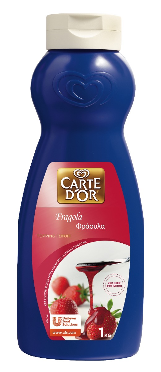 Σιρόπι φράουλα 1kg CARTE D'OR