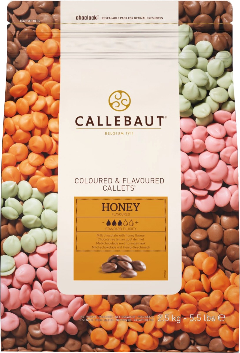 Σοκολάτα honey 33.2% callets Barry Callebaut 2.5kg