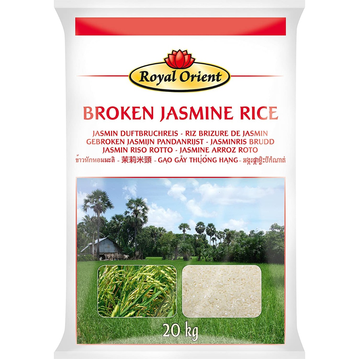 Broken jasmine rice Royal Orient 20kg