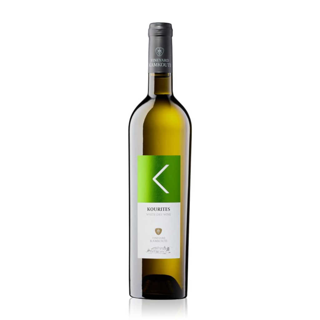 Οινος λευκος chardonay Malagouzia "Κουριτες" Καμκουτης 750ml
