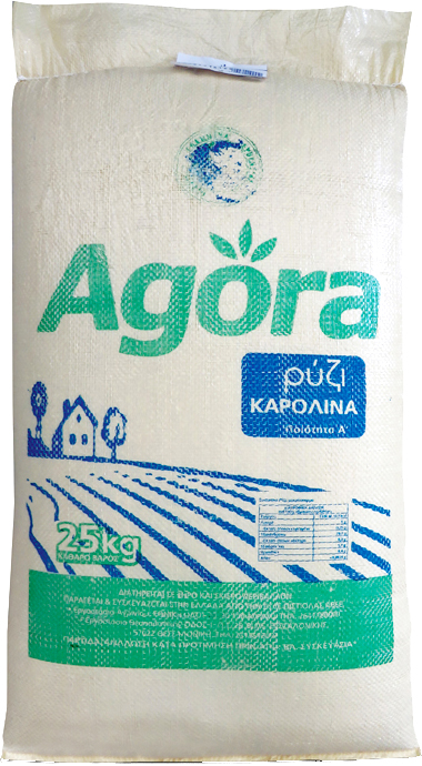 Ρύζι καρολίνα Agora 25kg