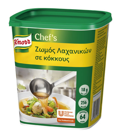 Ζωμός λαχανικών σε κόκκους 1,25kg KNORR