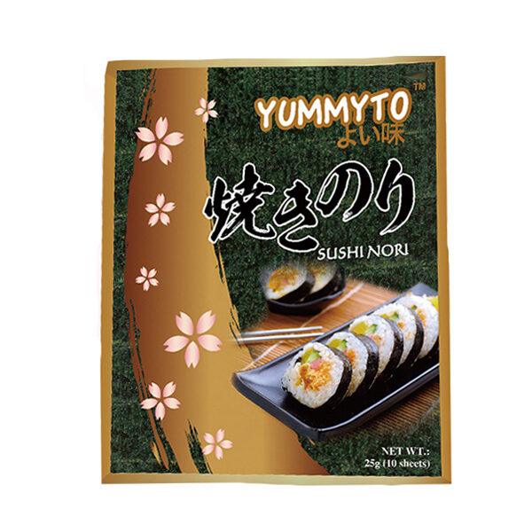 Sushi nori (50shts) Yummyto 125gr