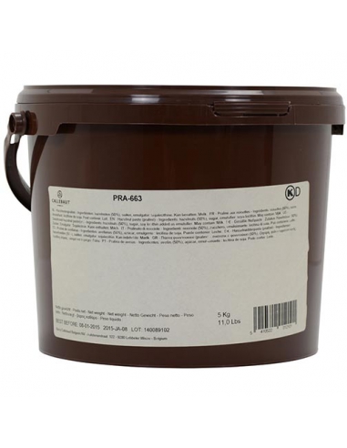 Πάστα φουντουκιού pra-class Barry Callebaut 5kg