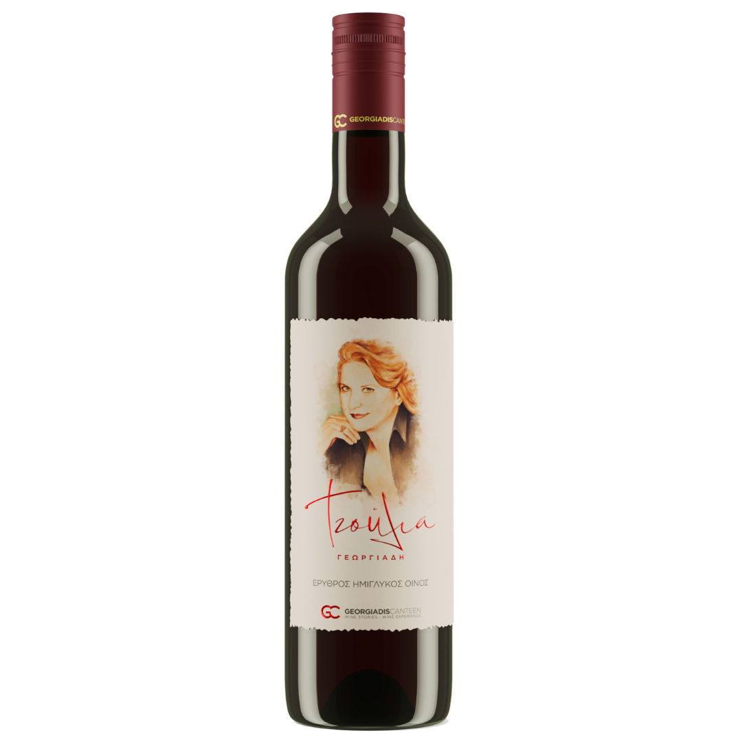 Τζούλια Γεωργιάδη ερυθρός ημίγλυκος 500ml
