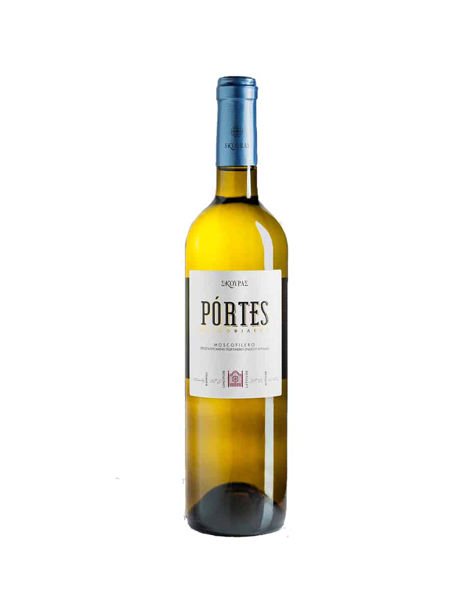Σκουρας Portes μοσχοφιλερο λευκος 750ml