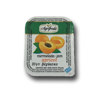 Μαρμελάδα βερύκοκο μερίδα 20gr